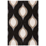 Safavieh Shag 61- Rug, SG461- - Dark Brown / Ivory