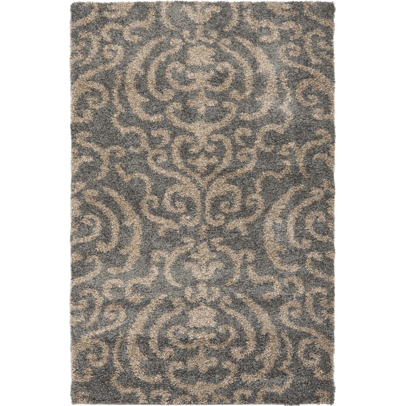 Safavieh Shag 62- Rug, SG462- - Grey / Beige