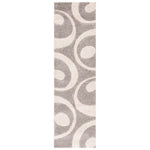 Safavieh Shag 74- Rug, SG474- - Grey / Ivory