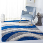 Safavieh Shag 13- Rug, SG913- - Blue / Grey