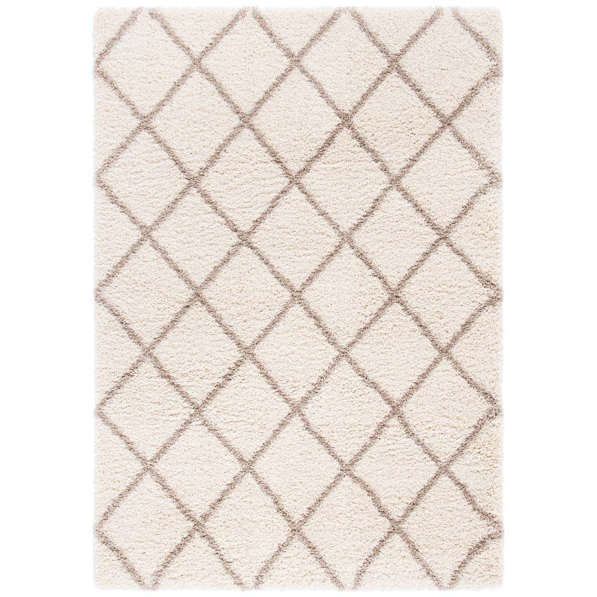 Safavieh Hudson Shag 222 Rug, SGH222 - Ivory / Beige
