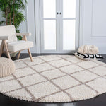 Safavieh Hudson Shag 222 Rug, SGH222 - Ivory / Beige