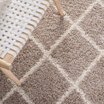 Safavieh Hudson Shag 222 Rug, SGH222 - Beige / Ivory