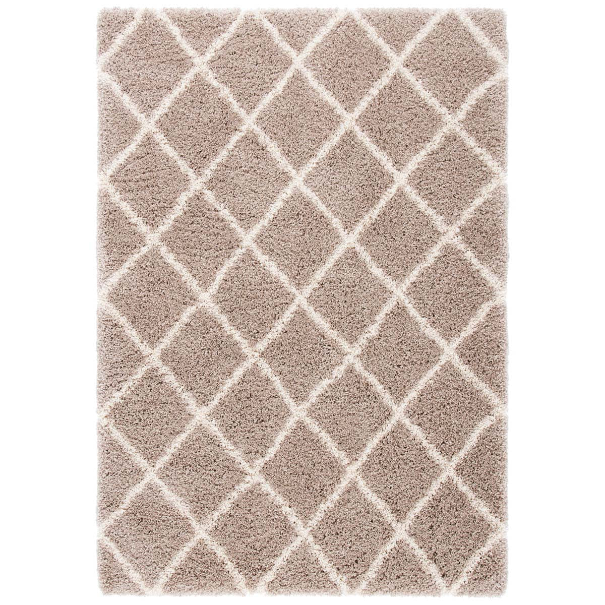 Safavieh Hudson Shag 222 Rug, SGH222 - Beige / Ivory