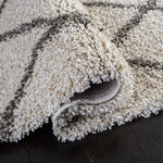 Safavieh Hudson Shag 222 Rug, SGH222 - Ivory / Grey