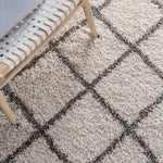 Safavieh Hudson Shag 222 Rug, SGH222 - Ivory / Grey