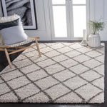 Safavieh Hudson Shag 222 Rug, SGH222 - Ivory / Grey