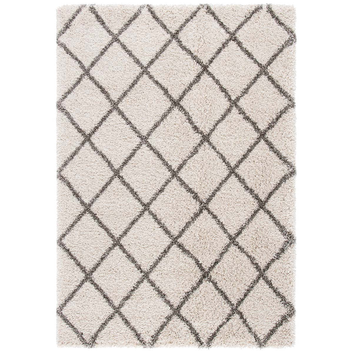 Safavieh Hudson Shag 222 Rug, SGH222 - Ivory / Grey