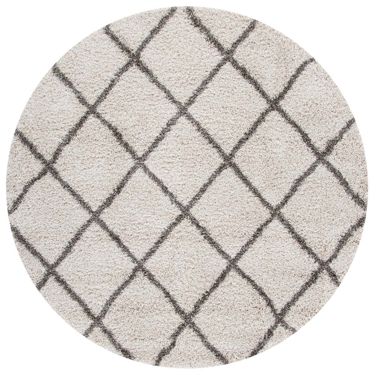 Safavieh Hudson Shag 222 Rug, SGH222 - Ivory / Grey