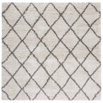 Safavieh Hudson Shag 222 Rug, SGH222 - Ivory / Grey