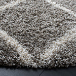 Safavieh Hudson Shag 222 Rug, SGH222 - Grey / Ivory