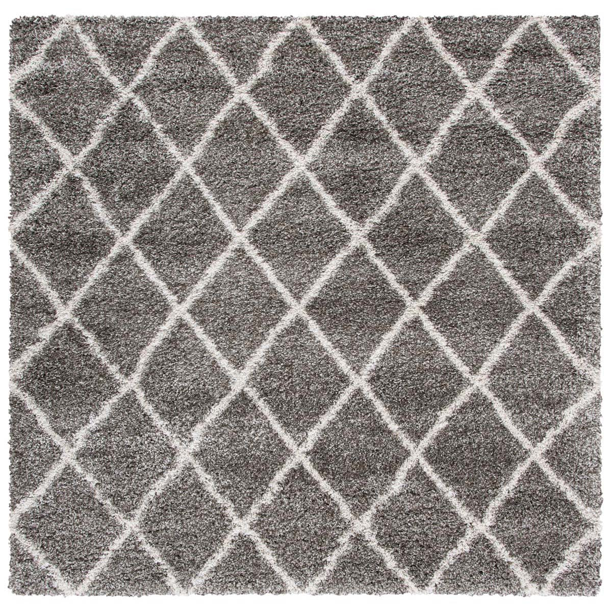 Safavieh Hudson Shag 222 Rug, SGH222 - Grey / Ivory