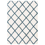 Safavieh Hudson Shag 222 Rug, SGH222 - Ivory / Slate Blue