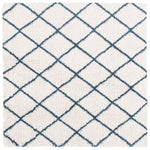 Safavieh Hudson Shag 222 Rug, SGH222 - Ivory / Slate Blue
