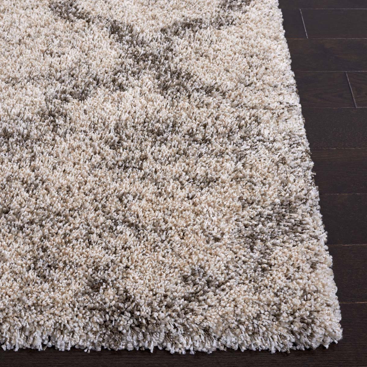 Safavieh Hudson Shag 269 Rug, SGH269 - Ivory / Grey