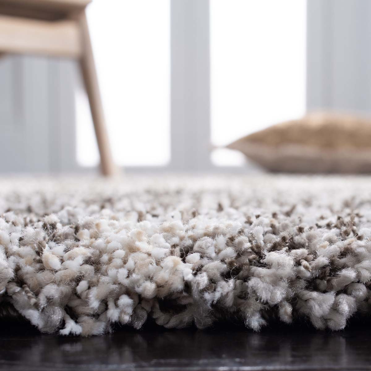 Safavieh Hudson Shag 269 Rug, SGH269 - Grey / Ivory