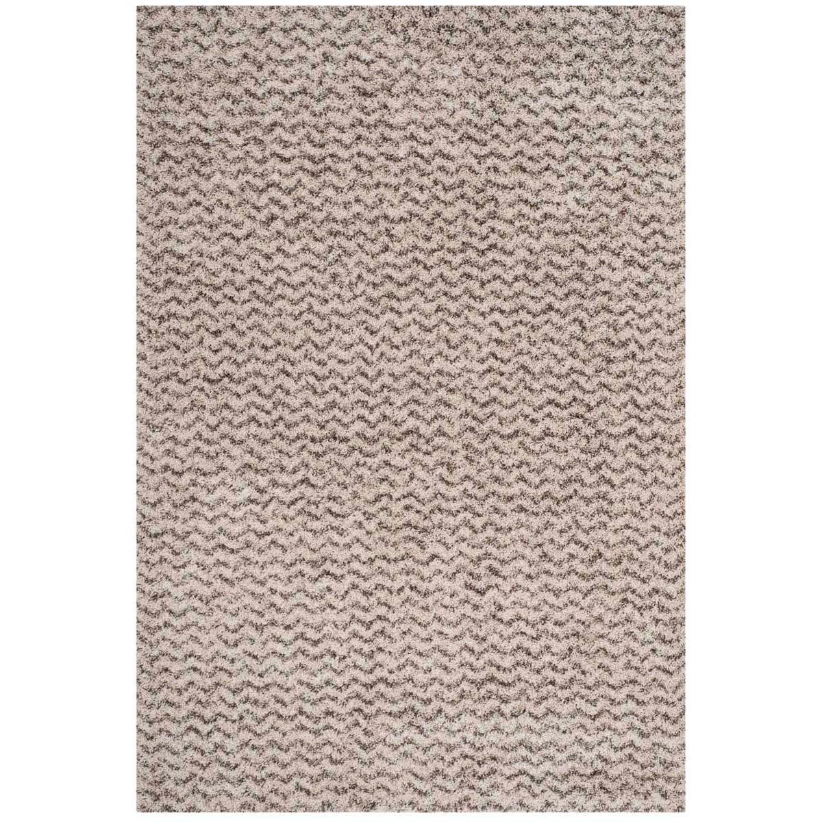 Safavieh Hudson Shag 330 Rug, SGH330 - Ivory / Grey