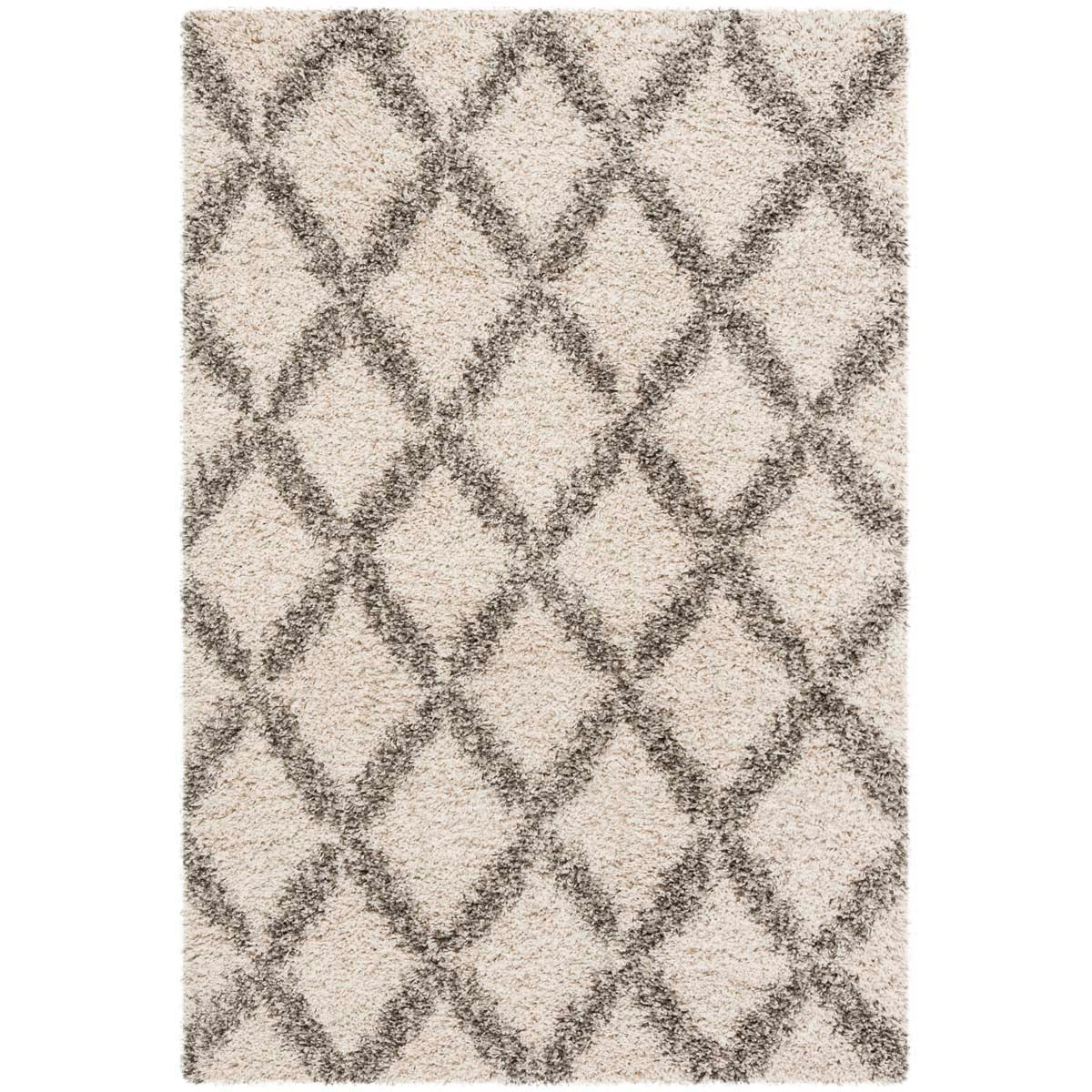 Safavieh Hudson Shag 333 Rug, SGH333 - Ivory / Grey