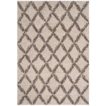 Safavieh Hudson Shag 333 Rug, SGH333 - Ivory / Grey
