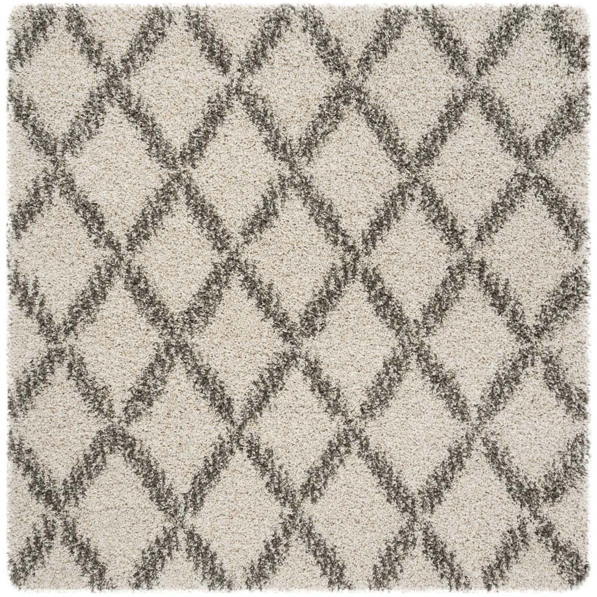 Safavieh Hudson Shag 333 Rug, SGH333 - Ivory / Grey