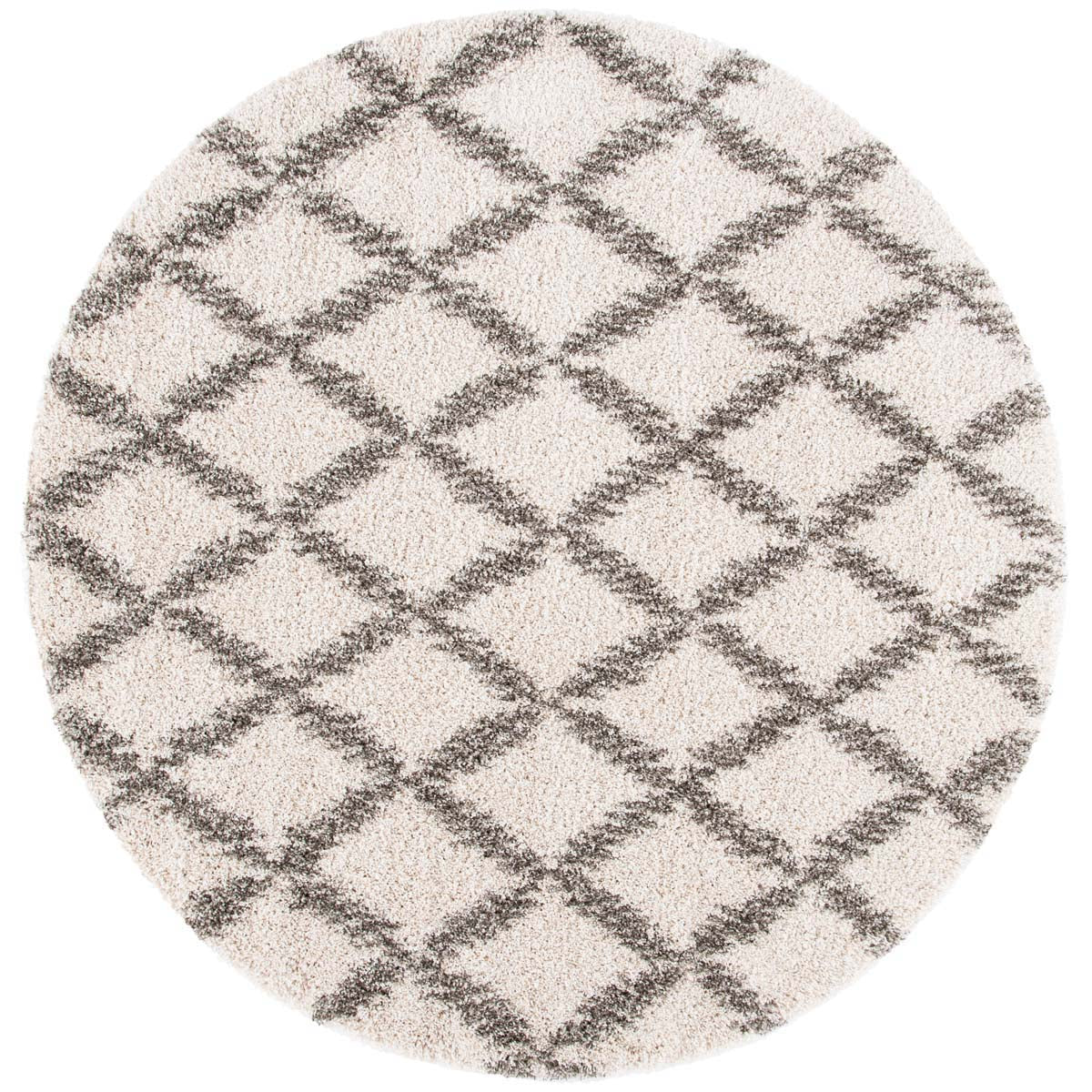 Safavieh Hudson Shag 333 Rug, SGH333 - Ivory / Grey