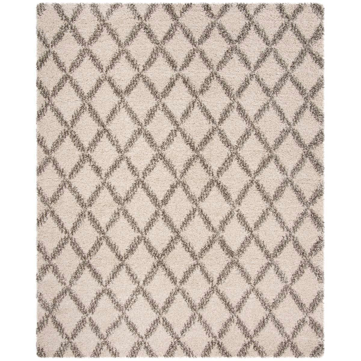 Safavieh Hudson Shag 333 Rug, SGH333 - Ivory / Grey