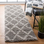 Safavieh Hudson Shag 333 Rug, SGH333 - Grey / Ivory