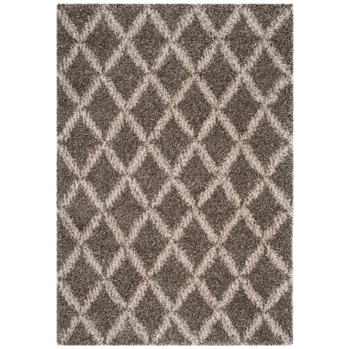 Safavieh Hudson Shag 333 Rug, SGH333 - Grey / Ivory