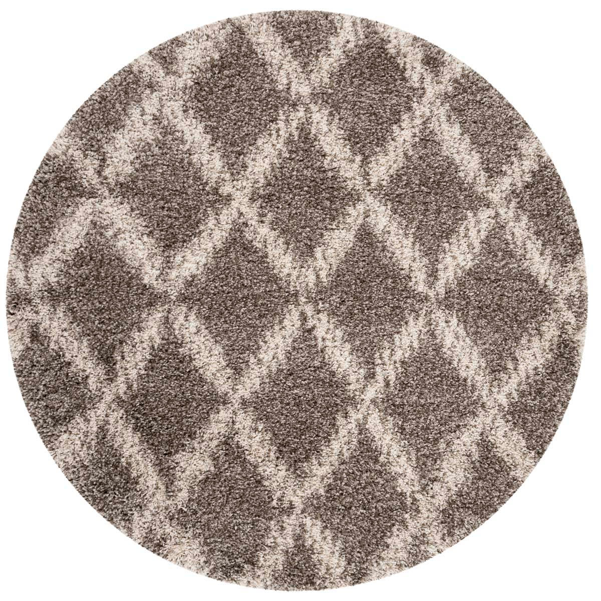 Safavieh Hudson Shag 333 Rug, SGH333 - Grey / Ivory