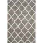 Safavieh Indie Shag 322 Rug, SGI322 - Grey / Ivory