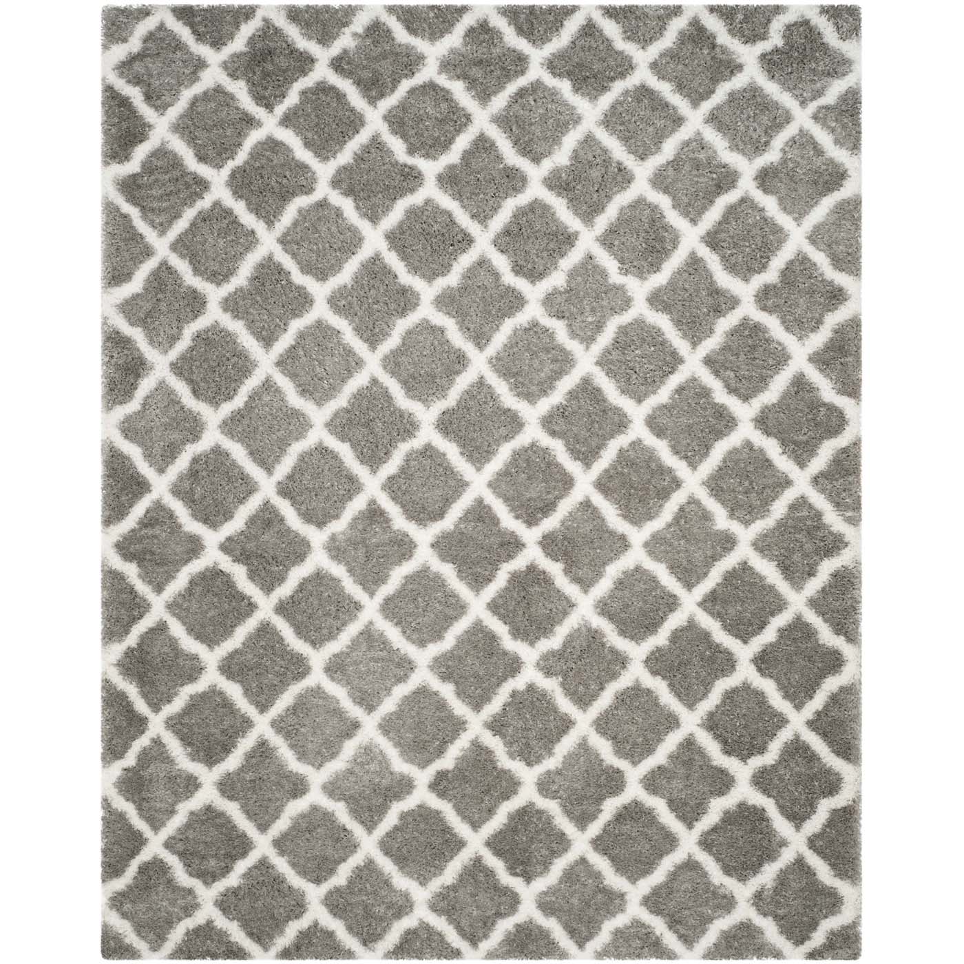 Safavieh Indie Shag 322 Rug, SGI322 - Grey / Ivory