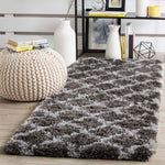 Safavieh Indie Shag 322 Rug, SGI322 - Dark Grey / Grey