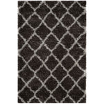 Safavieh Indie Shag 322 Rug, SGI322 - Dark Grey / Grey