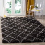 Safavieh Indie Shag 322 Rug, SGI322 - Dark Grey / Grey