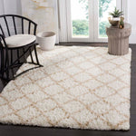 Safavieh Indie Shag 322 Rug, SGI322 - Ivory / Light Beige