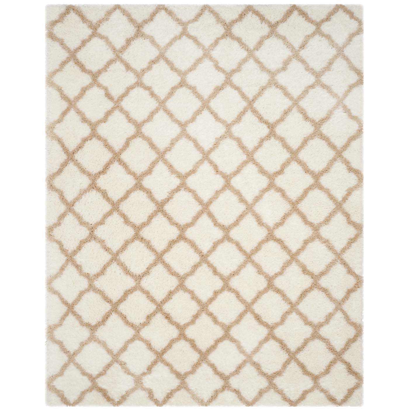 Safavieh Indie Shag 322 Rug, SGI322 - Ivory / Light Beige