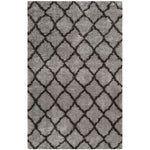 Safavieh Indie Shag 322 Rug, SGI322 - Grey / Dark Grey