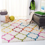 Safavieh Shag Kids 569 Rug, SGK569 - Ivory / Multi