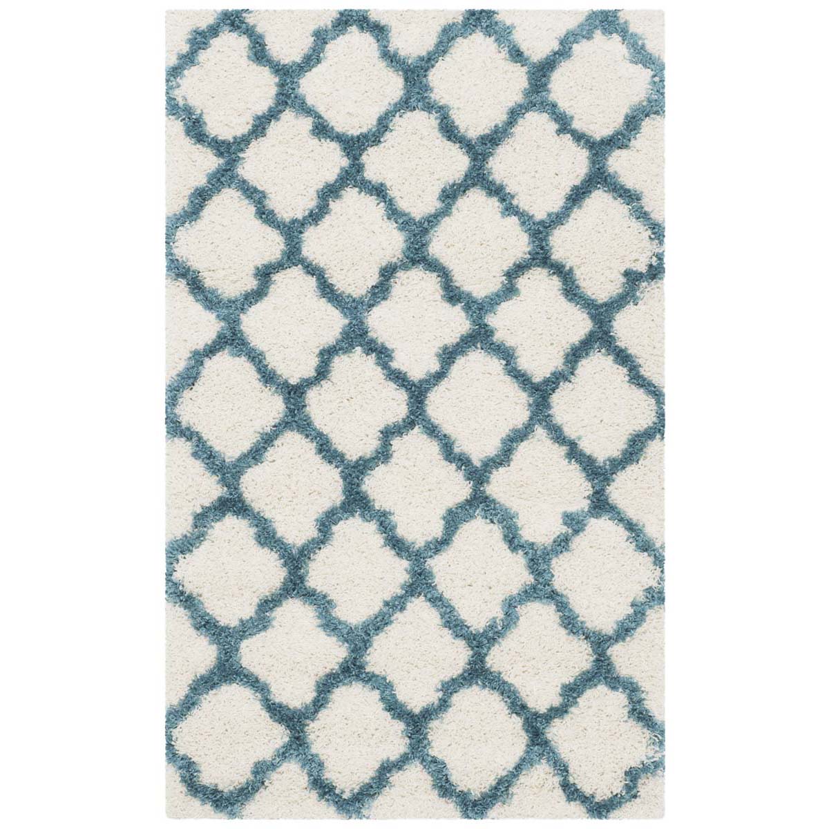 Safavieh Shag Kids 569 Rug, SGK569 - Ivory / Blue