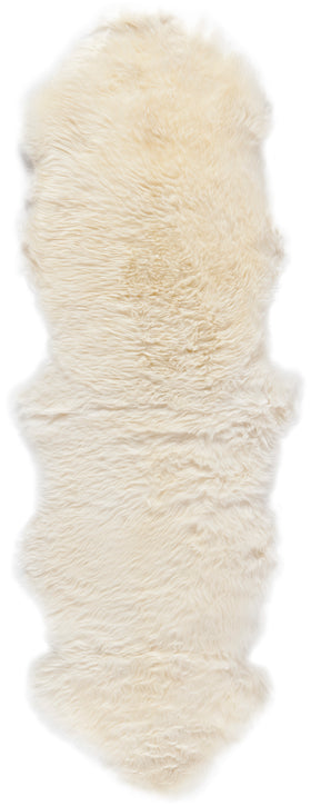 Safavieh Sheep Skin 121 Rug, SHS121 - WHITE