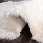 Safavieh Sheep Skin 121 Rug, SHS121 - WHITE