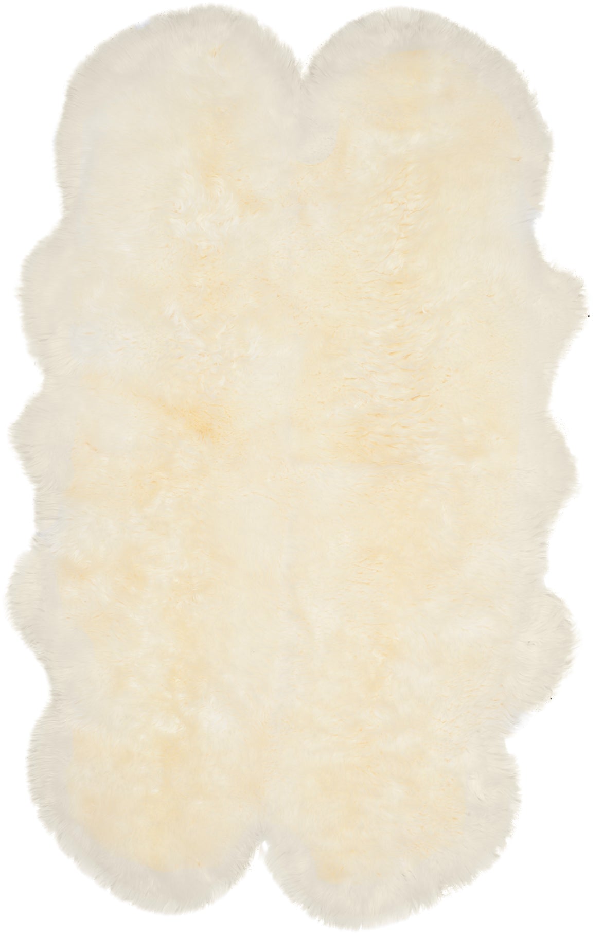 Safavieh Sheep Skin 121 Rug, SHS121 - WHITE