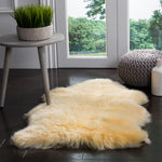 Safavieh Sheep Skin 121 Rug, SHS121 - CHAMPAGNE
