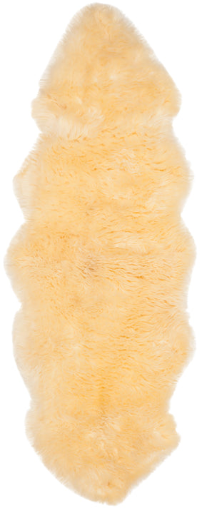 Safavieh Sheep Skin 121 Rug, SHS121 - CHAMPAGNE