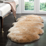 Safavieh Sheep Skin 121 Rug, SHS121 - NATURAL BEIGE