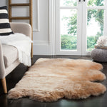 Safavieh Sheep Skin 121 Rug, SHS121 - NATURAL BEIGE