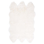 Safavieh Sheep Skin 211 Rug, SHS211 - NATURAL / WHITE