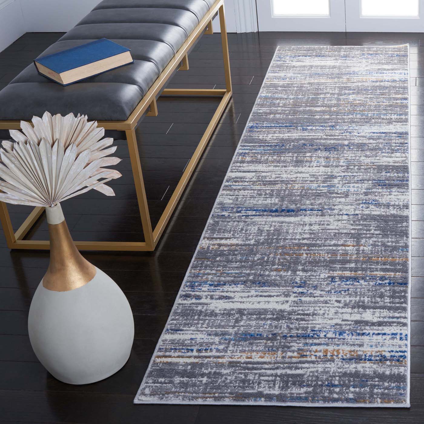 Safavieh Shivan 191 Rug, SHV191 - LIGHT GREY / BLUE