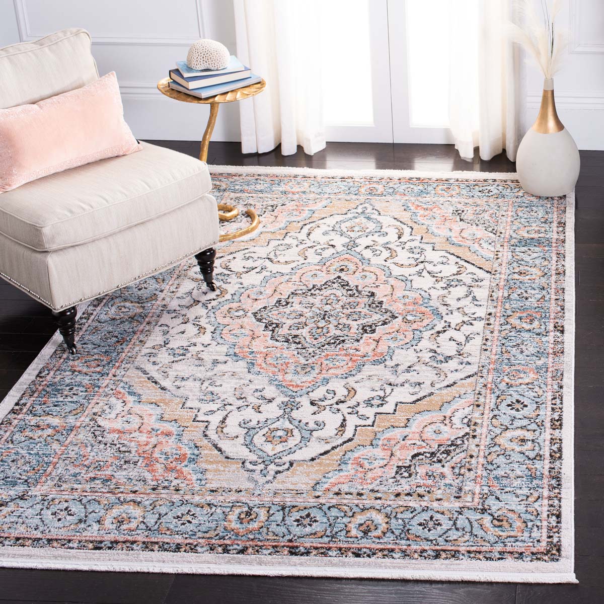Safavieh Shivan 704 Rug, SHV704 - GREY / BLUE