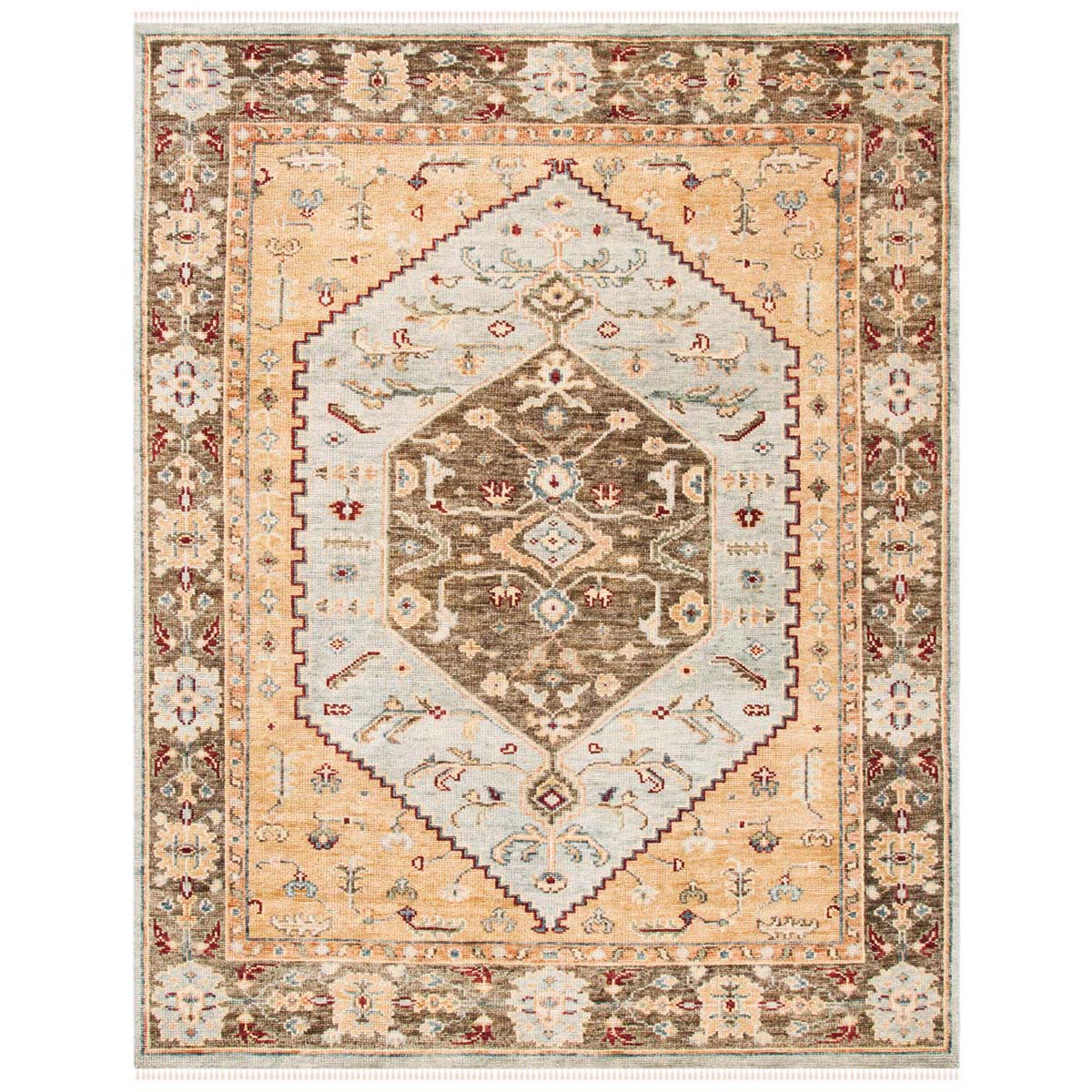 Safavieh Samarkand 100 107 Rug, SRK107 - Blue / Brown